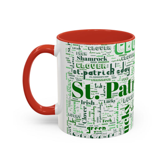 Irish St. Patrick's Day Word Art Mug