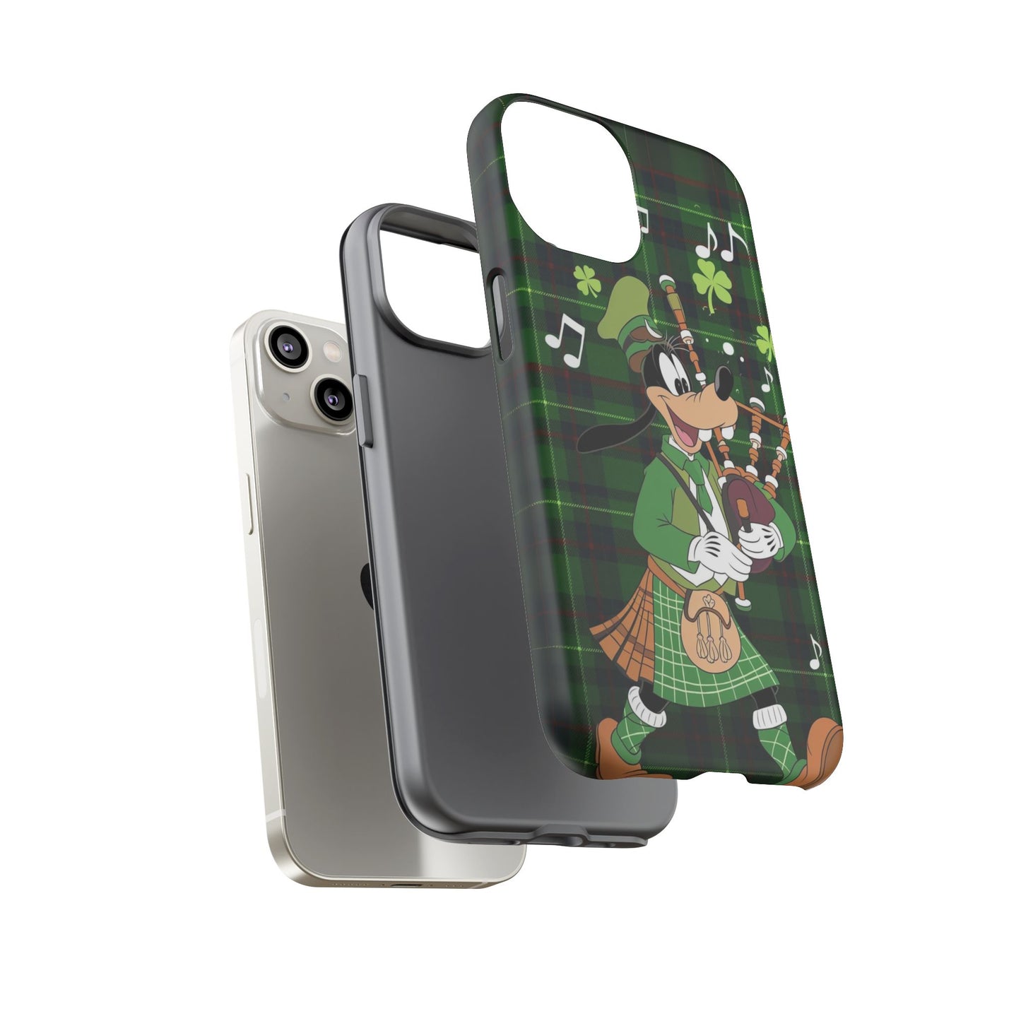 Disney Goofy St. Patrick's Day Durable Phone Case