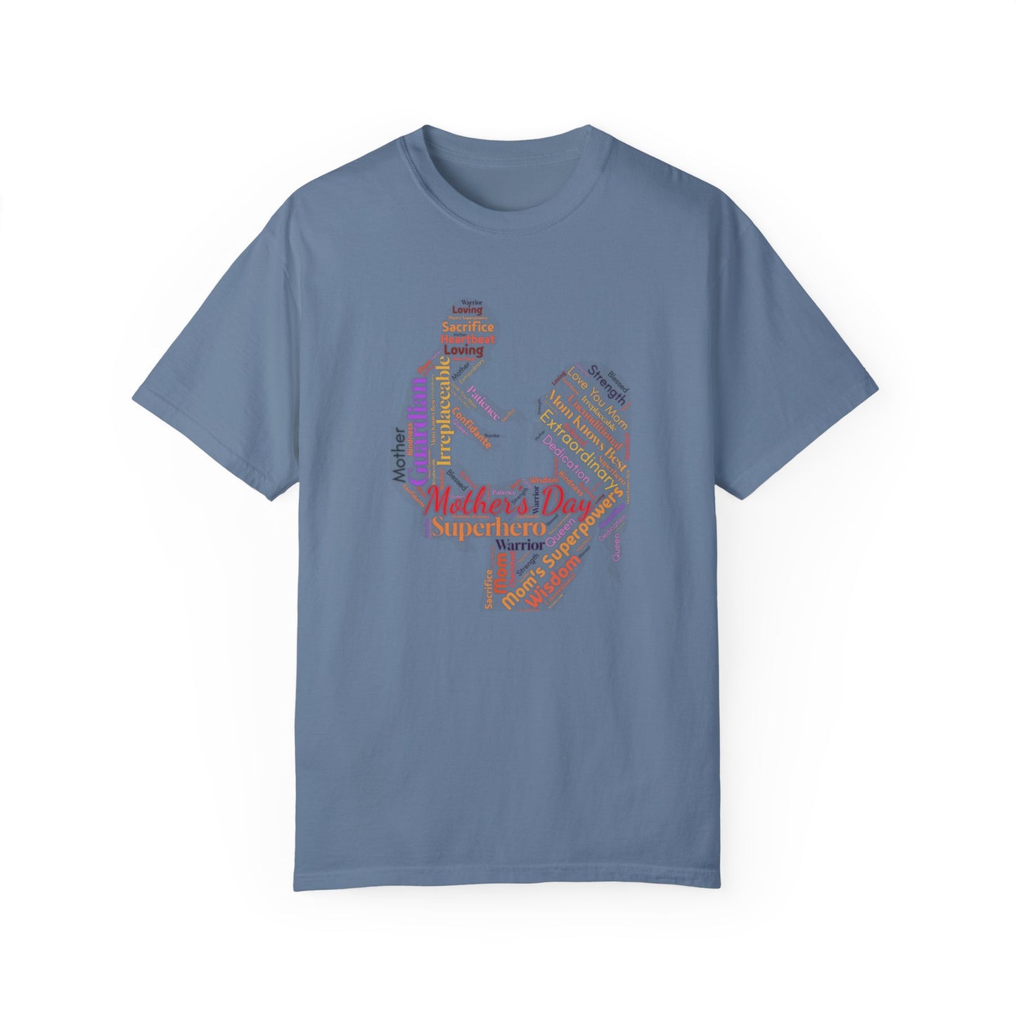 Mother and Child Word Art T-Shirt