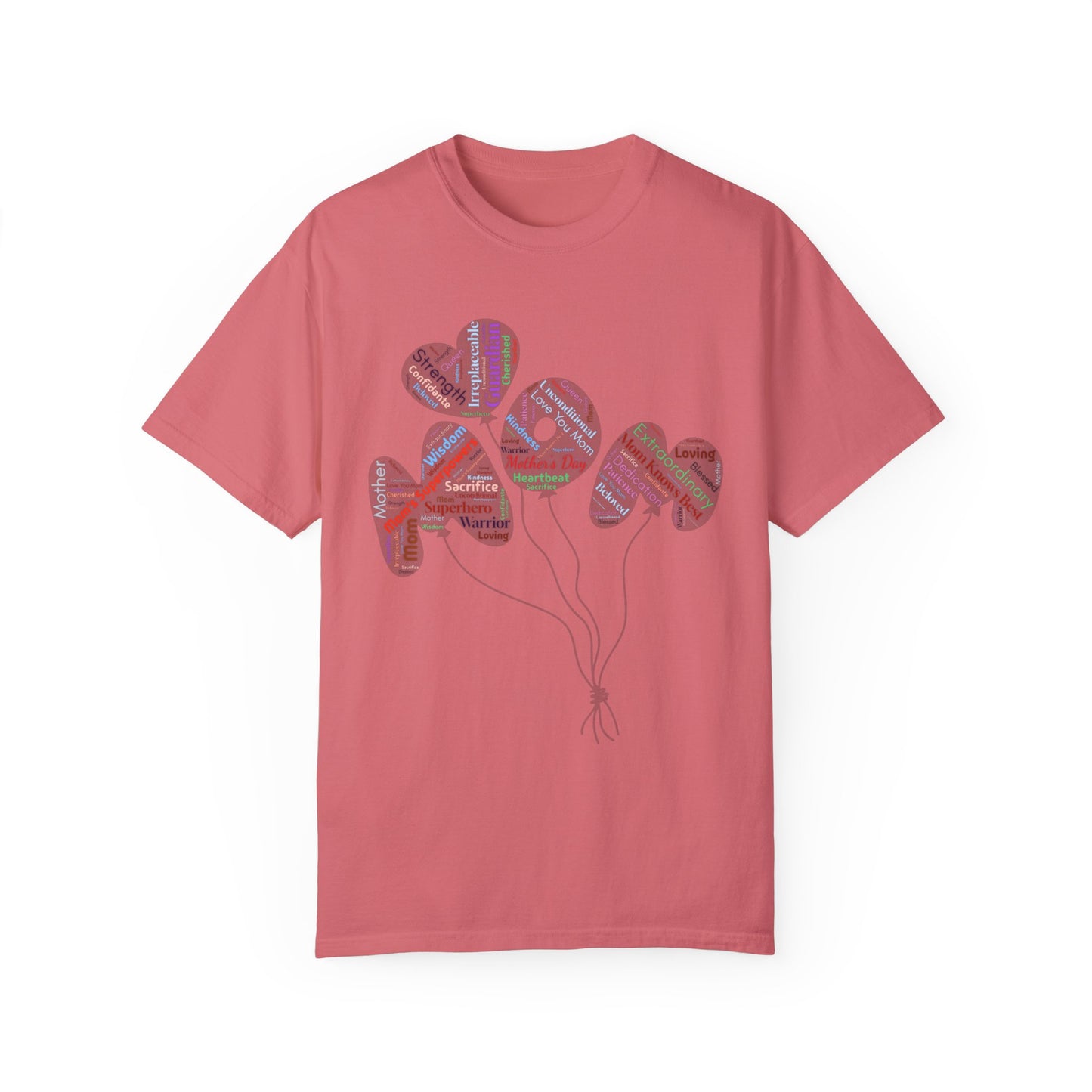 Product Title "Mother's Day Heart Balloons T-Shirt