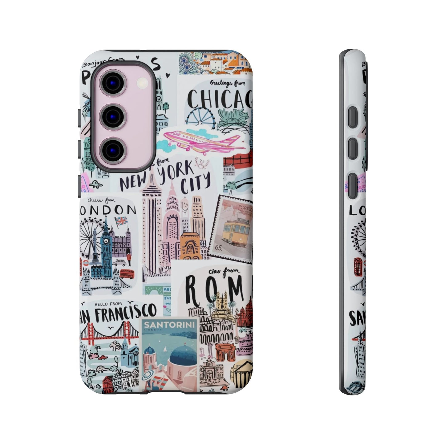 Wanderlust Travel-Themed Durable Phone Case