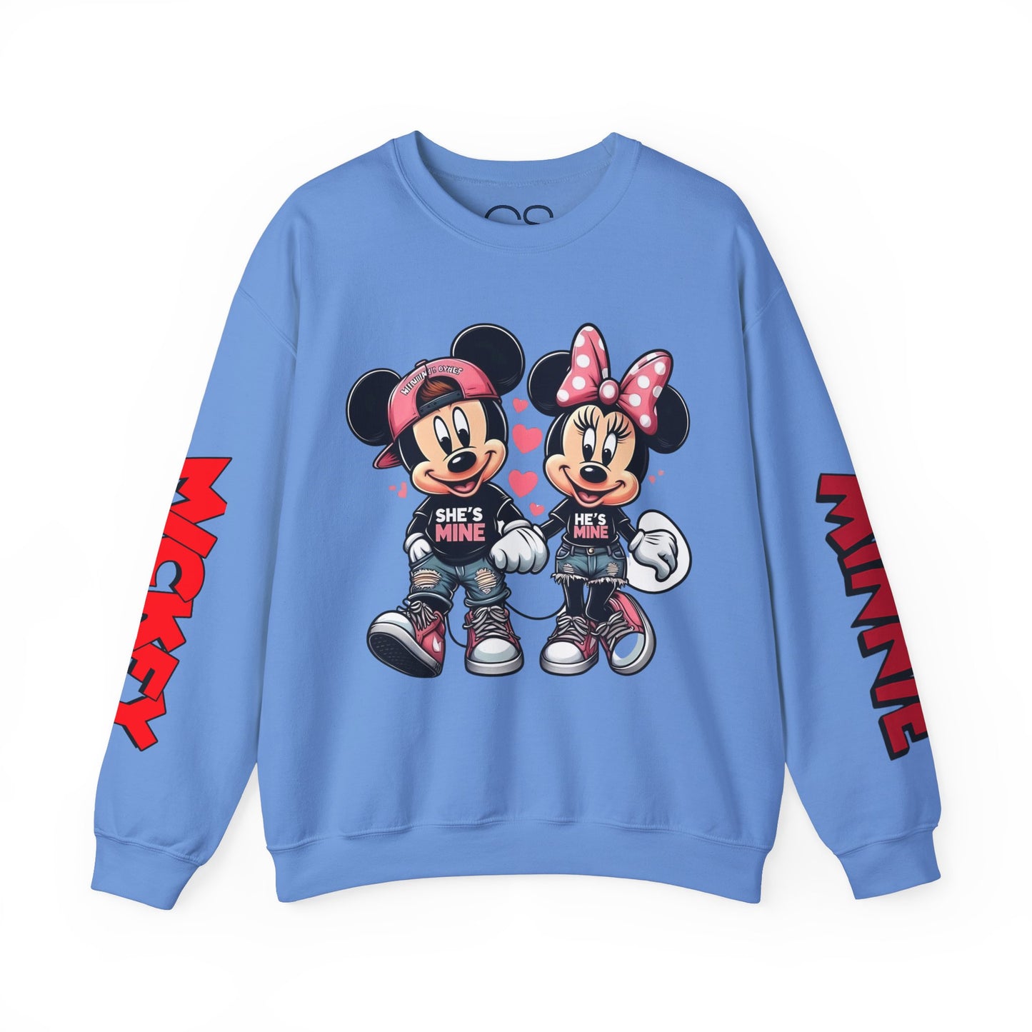 Mickey & Minnie Couples Crewneck Sweatshirt