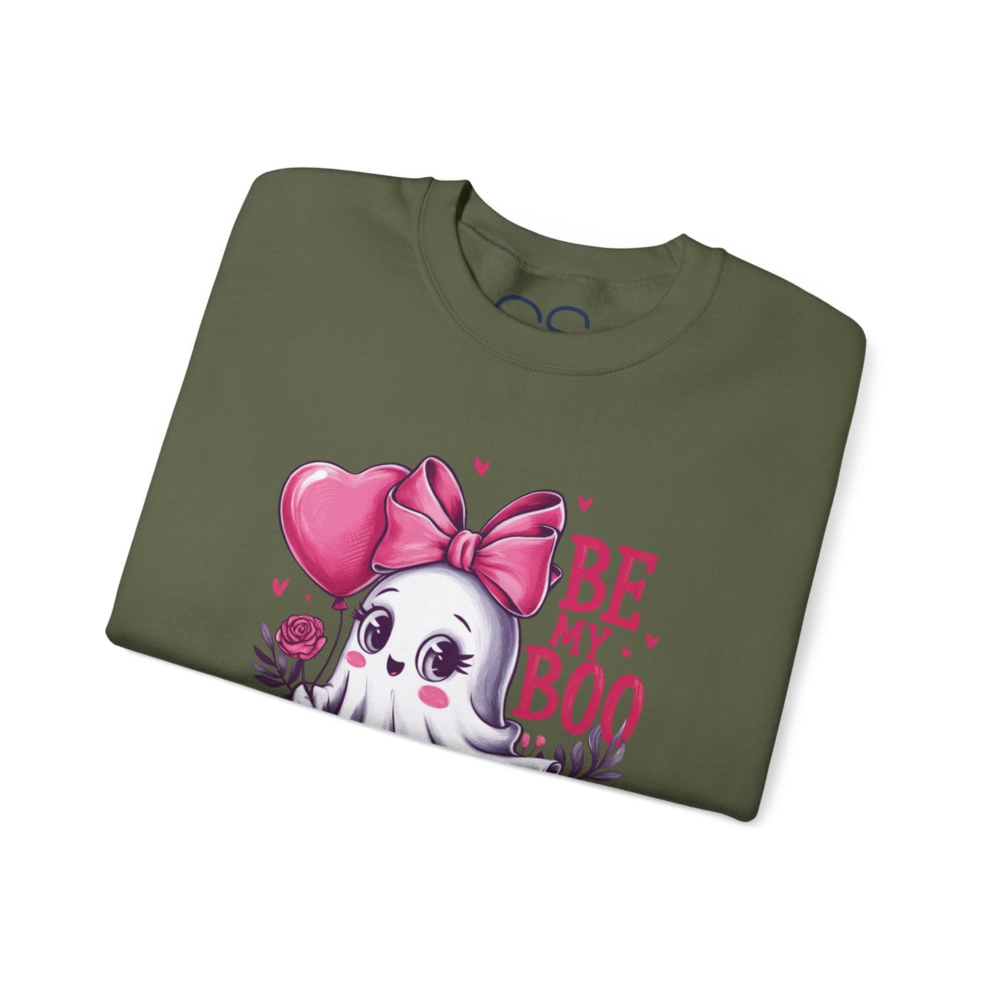 Cute and Comfy Ghost Crewneck Sweatshirt