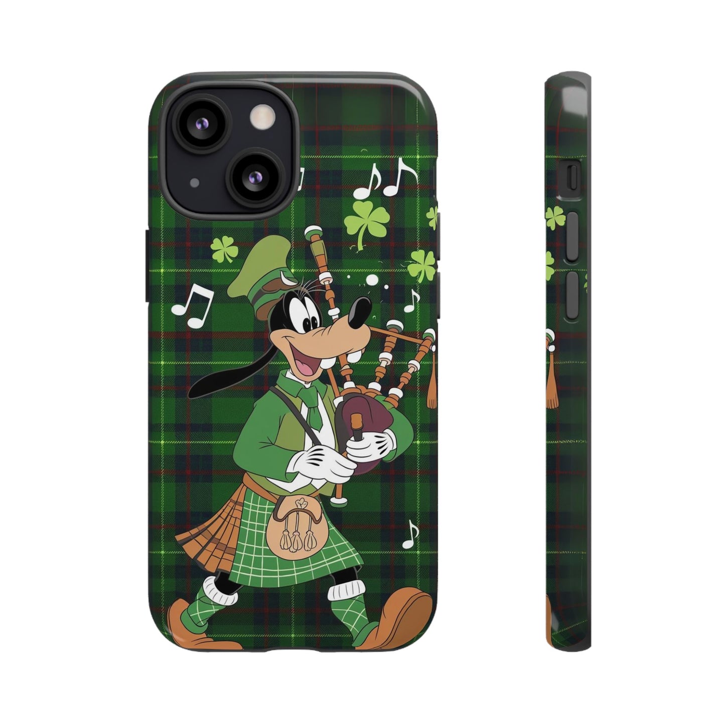 Disney Goofy St. Patrick's Day Durable Phone Case