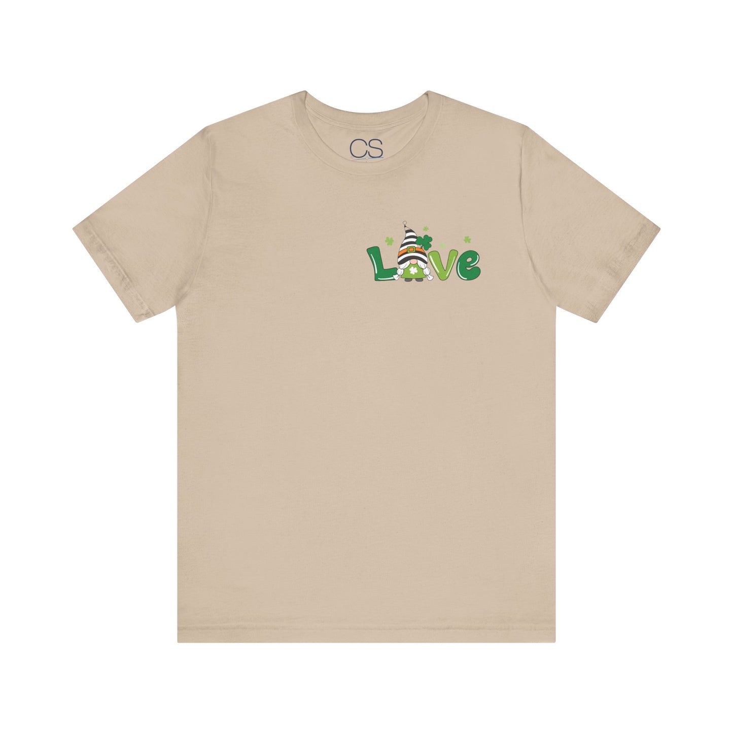 St. Patrick's Love GNOME Unisex Jersey Short Sleeve Tee