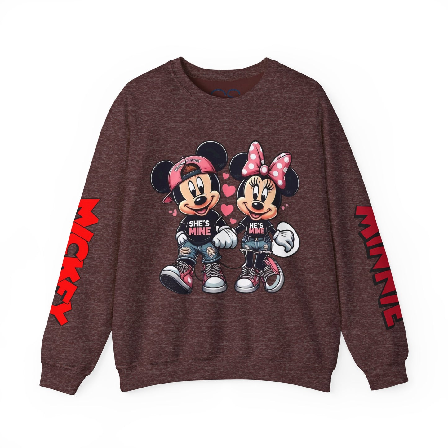 Mickey & Minnie Couples Crewneck Sweatshirt