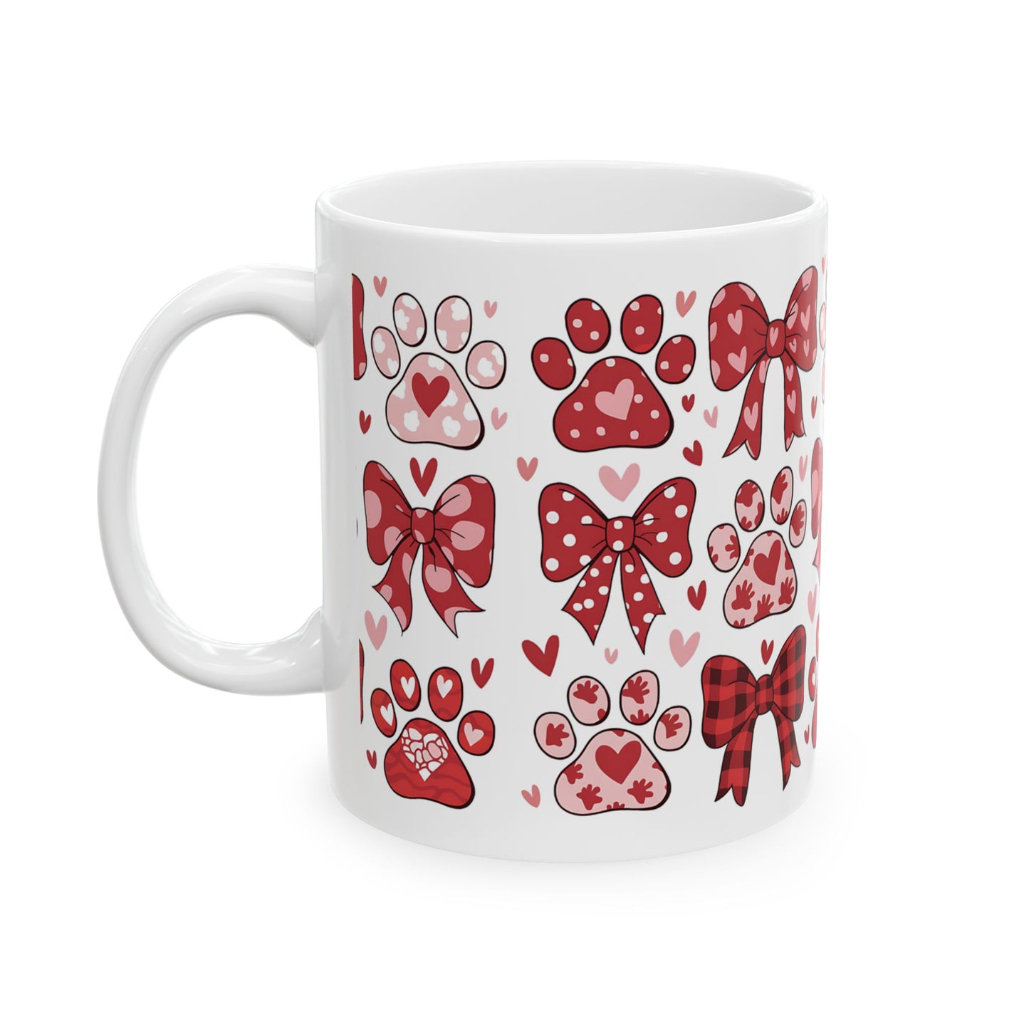 Charming Dog Valentine Coquette Mug