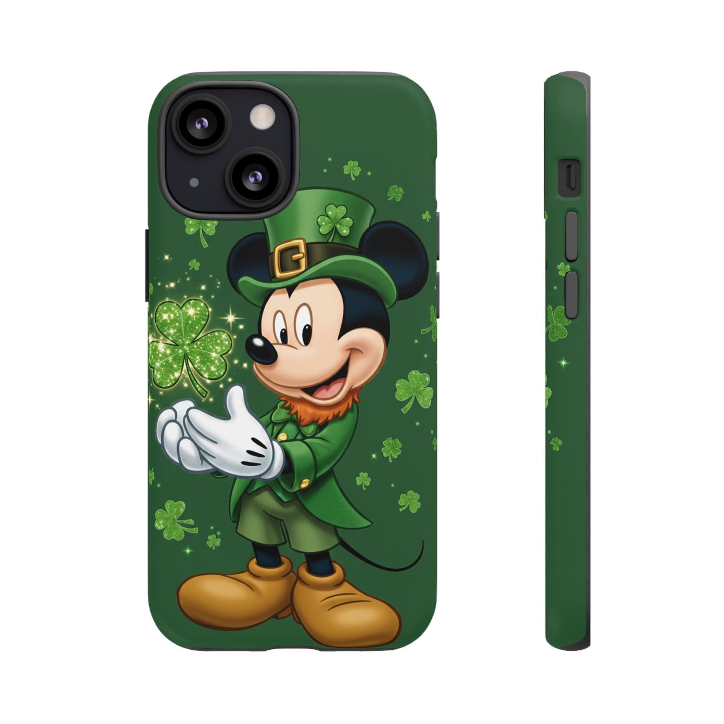 Disney Mickey Shamrock Durable Phone Case
