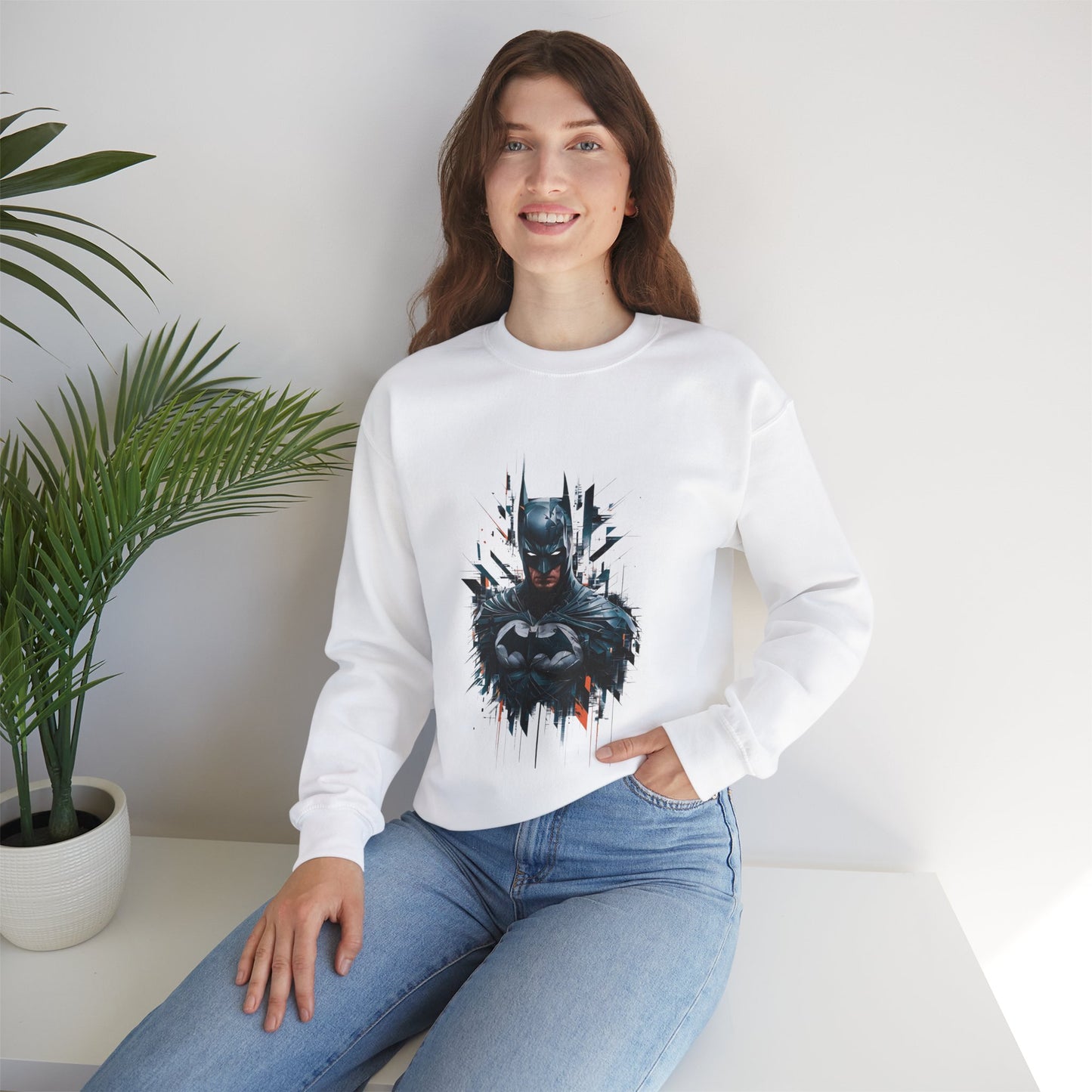 Exclusive Batman Themed Crewneck Sweatshirt