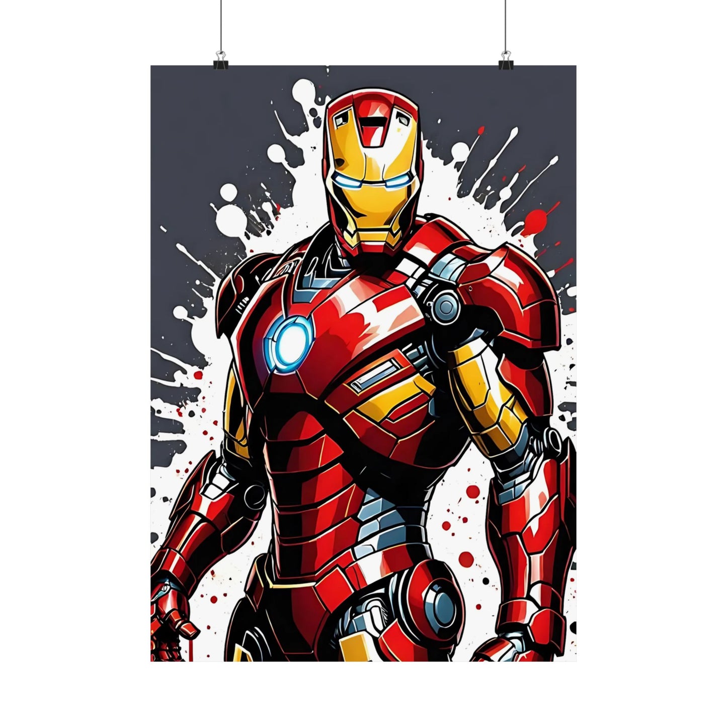 Armored Hero Premium Art Poster