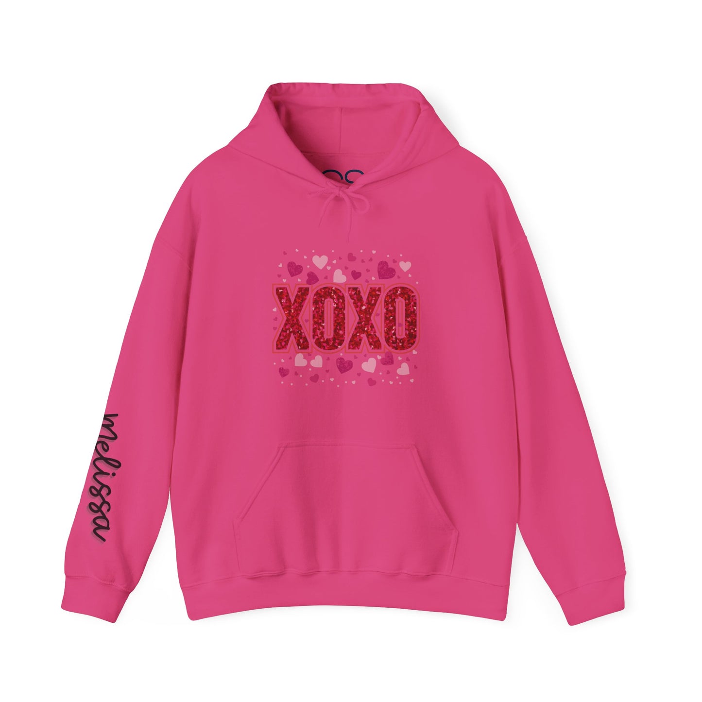 Personalized XOXO Hooded Sweatshirt