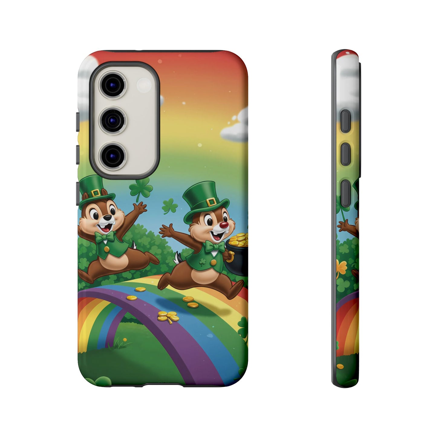 Disney Chip 'n Dale St. Patrick's Day Durable Phone Case