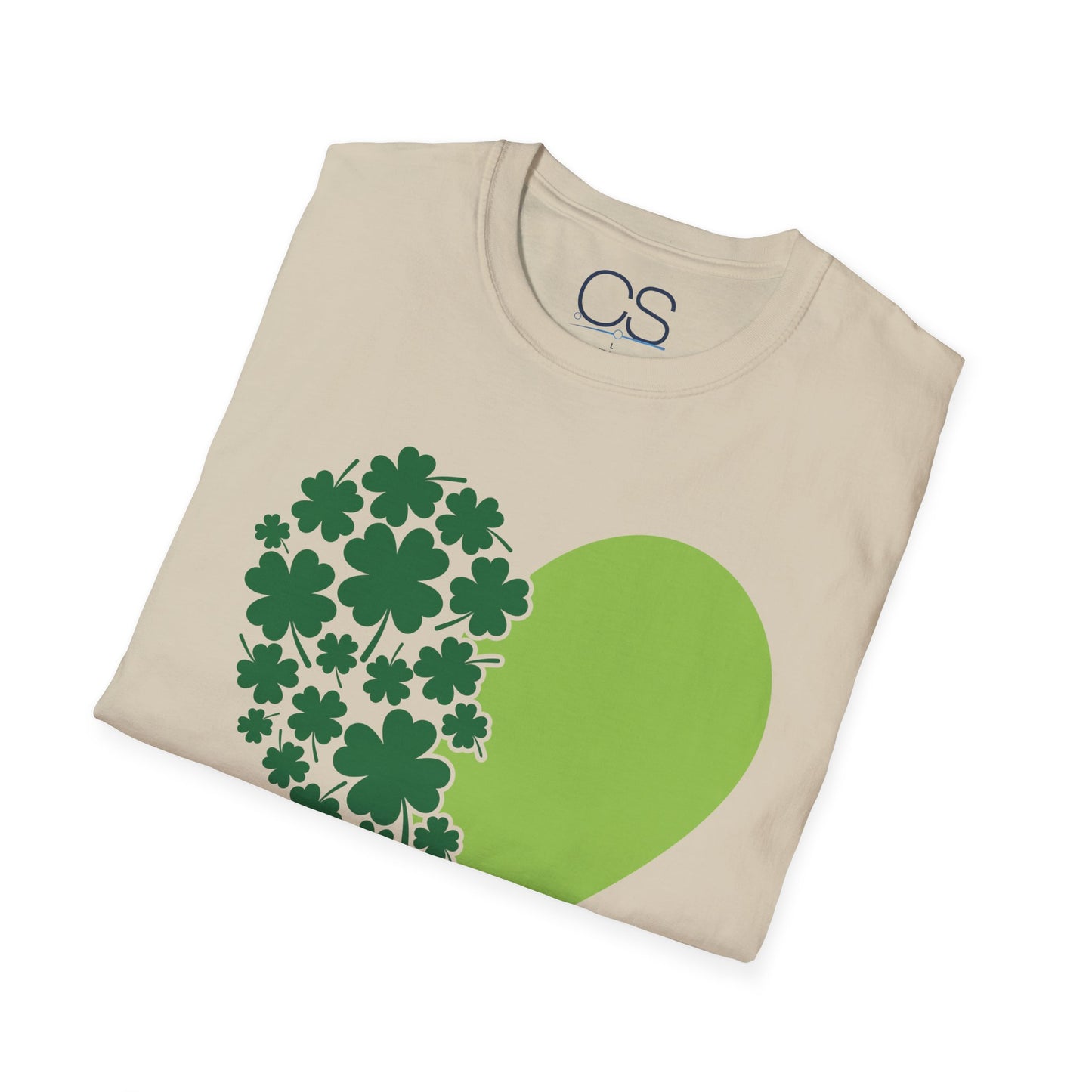 Irish Shamrock Heart T-Shirt