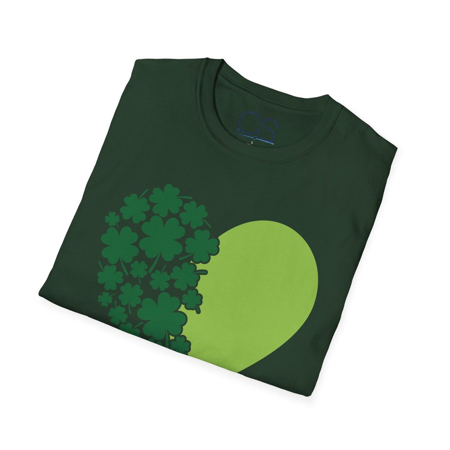 Irish Shamrock Heart T-Shirt