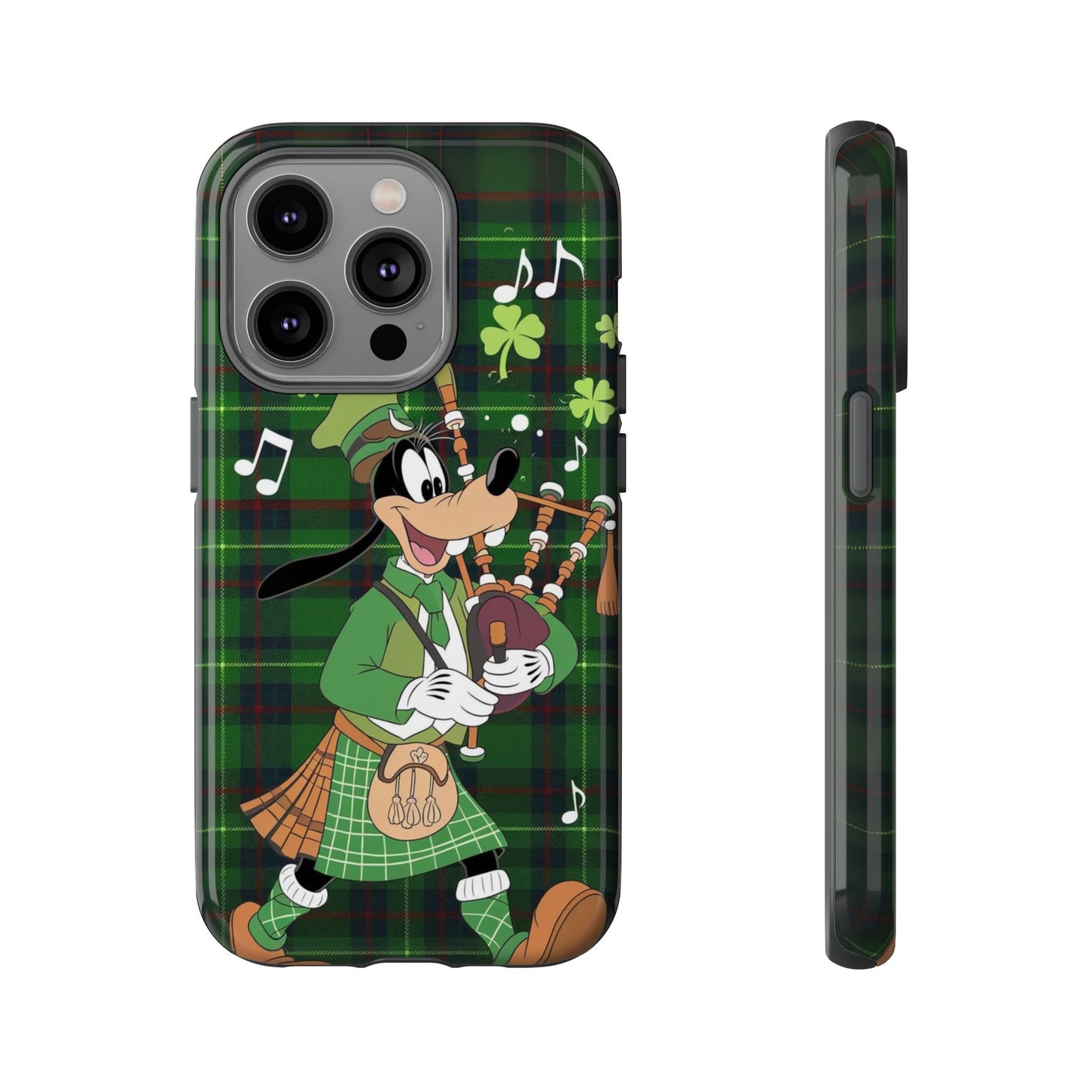 Disney Goofy St. Patrick's Day Durable Phone Case