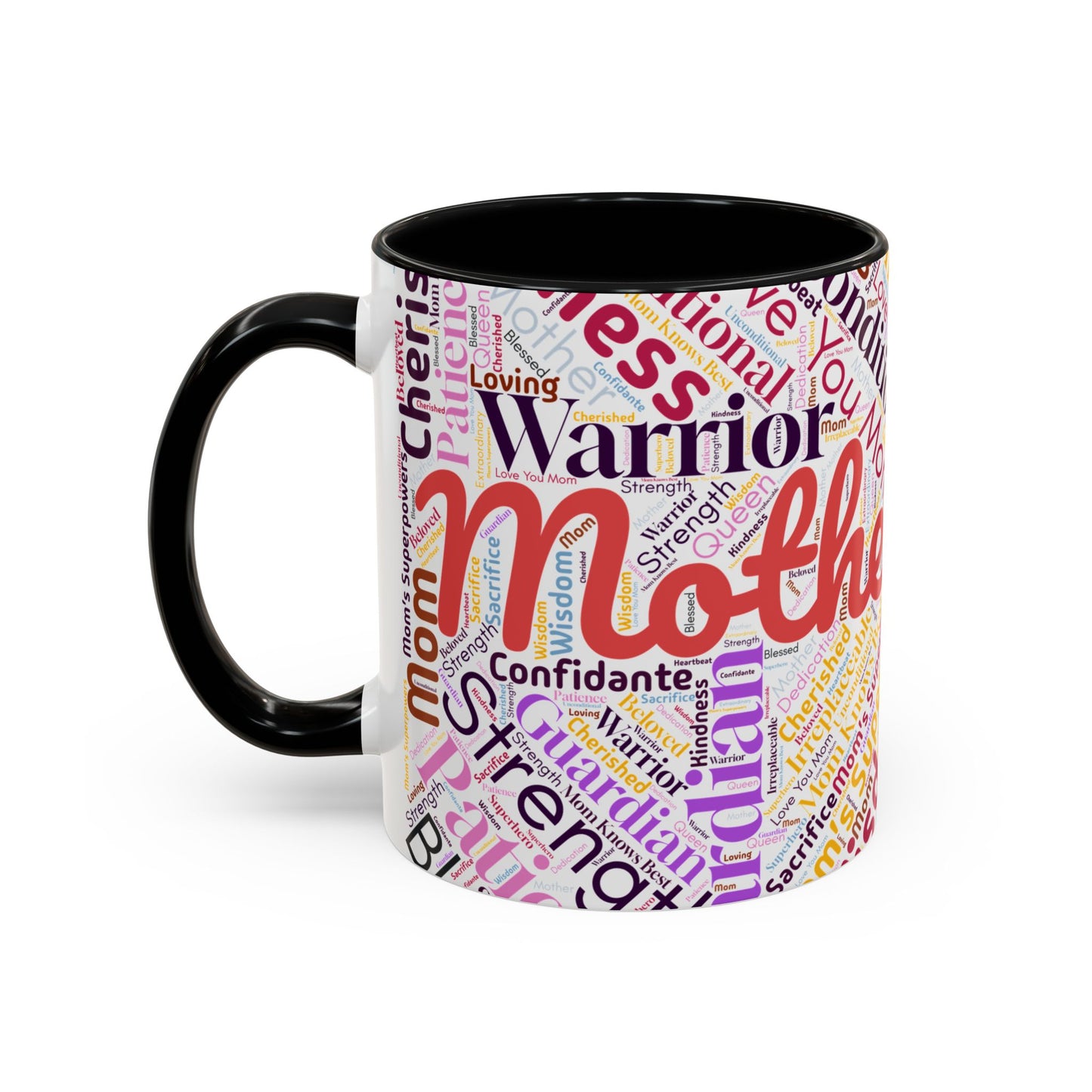 Colorful Mother's Day Word Art Mug