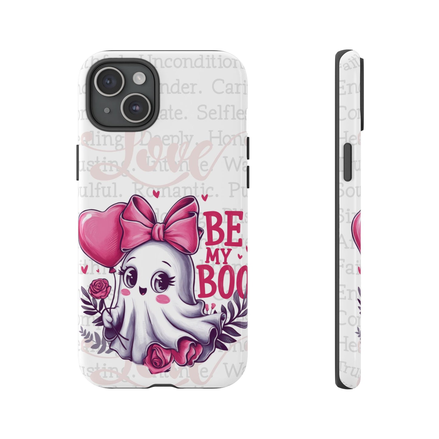 Be My Boo Ghost Patterned Durable Phone Case