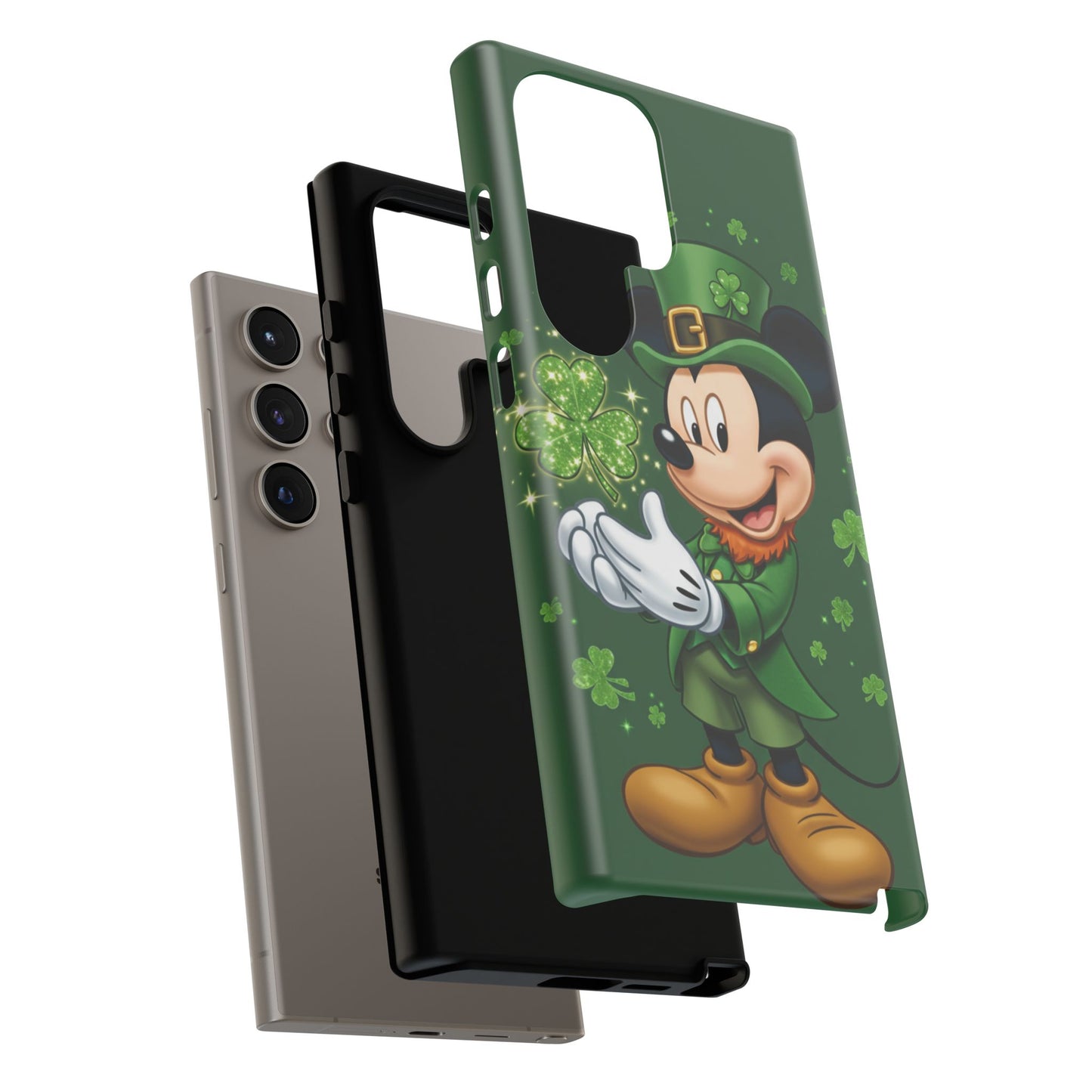 Disney Mickey Shamrock Durable Phone Case