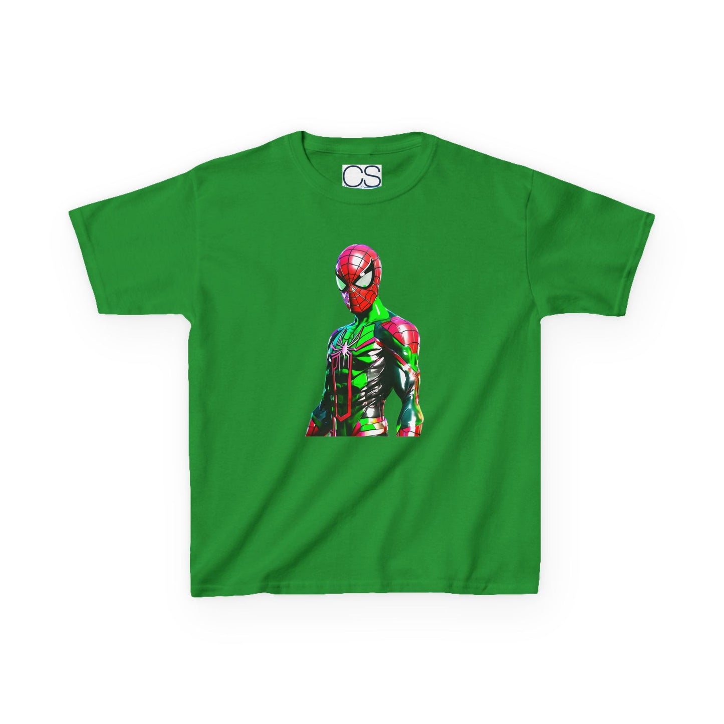 Spider-Man St. Patrick's Day Kids Heavy Cotton T-Shirt