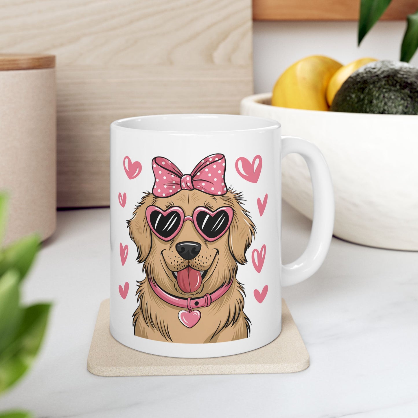 Valentine's Day Dog Mug