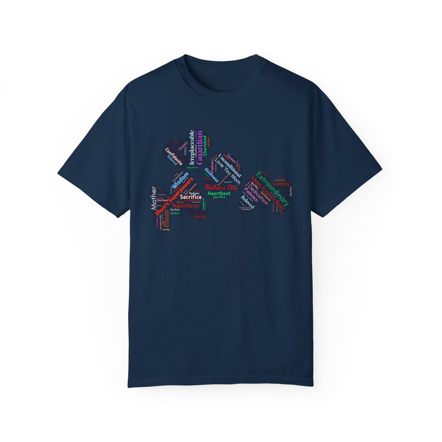 Product Title "Mother's Day Heart Balloons T-Shirt