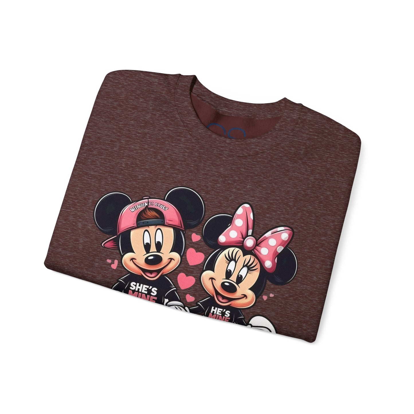 Mickey & Minnie Couples Crewneck Sweatshirt
