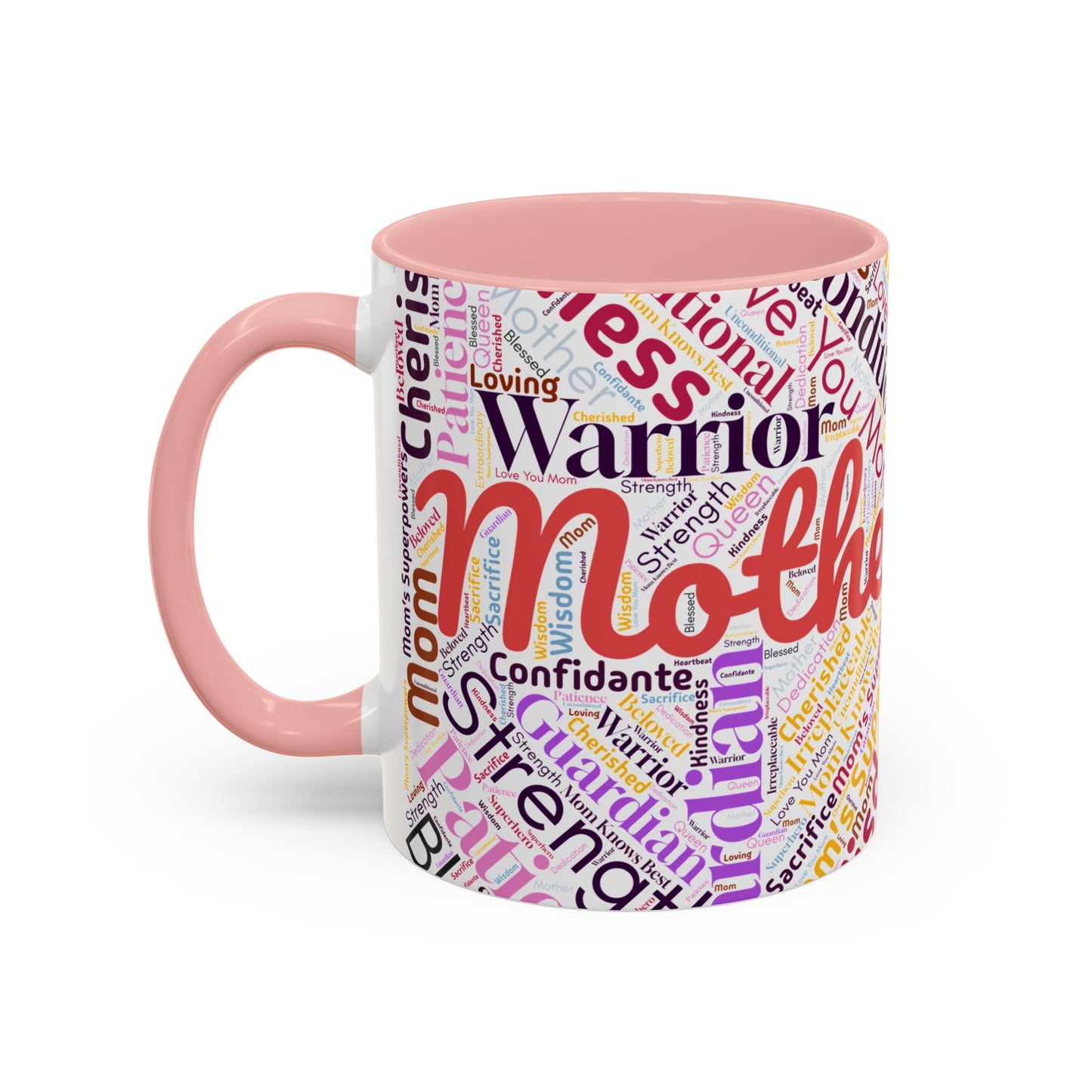 Colorful Mother's Day Word Art Mug