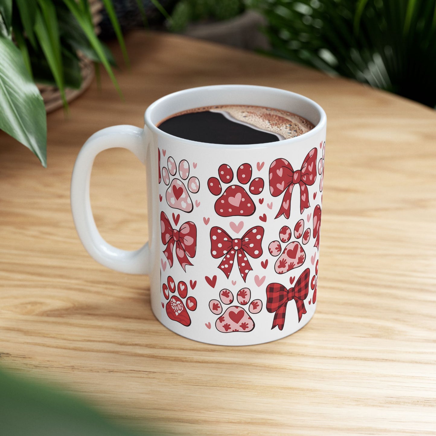 Charming Dog Valentine Coquette Mug