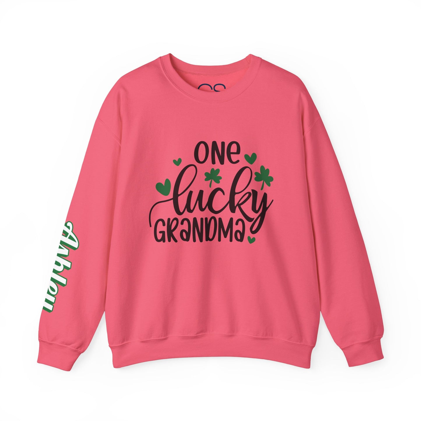 Personalized One Lucky Grandma St. Patricks Day Sweatshirt