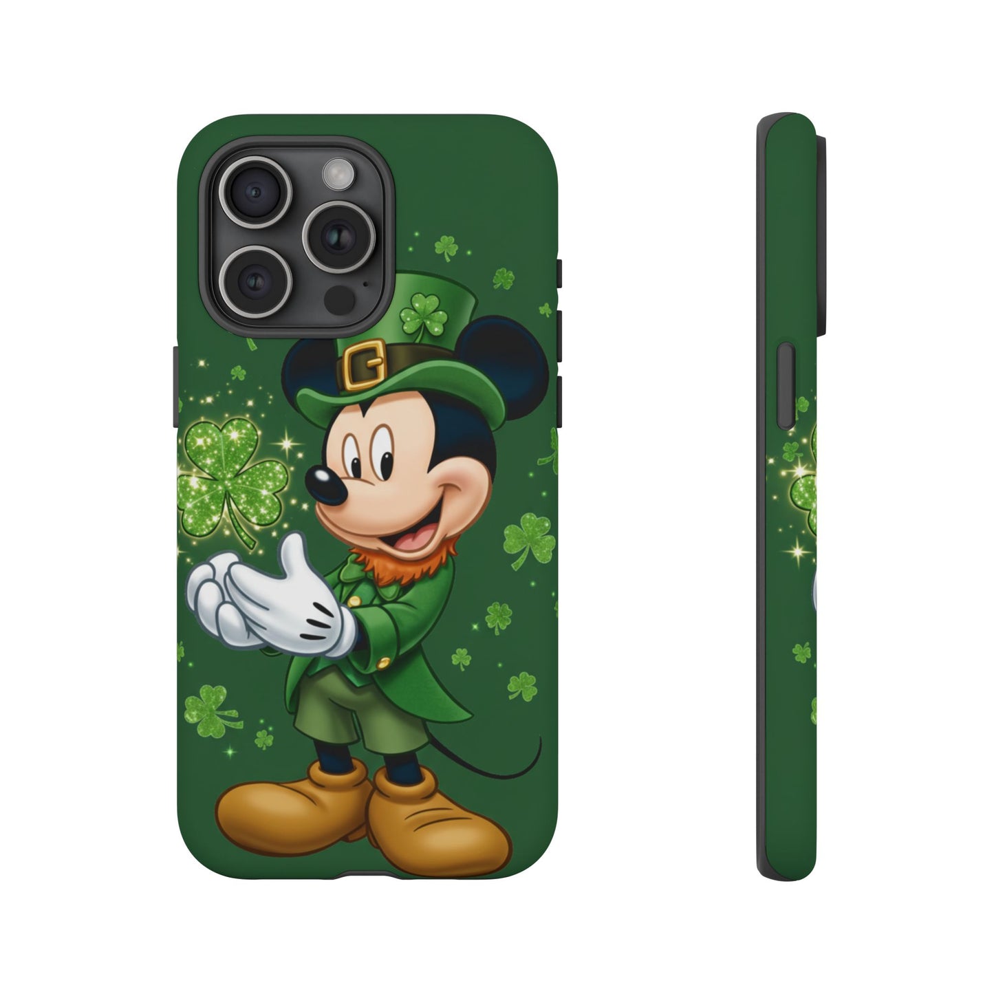 Disney Mickey Shamrock Durable Phone Case