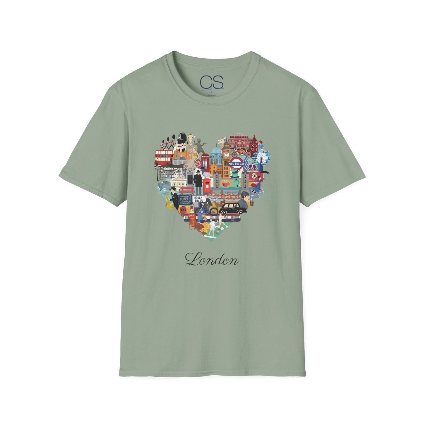 London Heart Collage T-Shirt