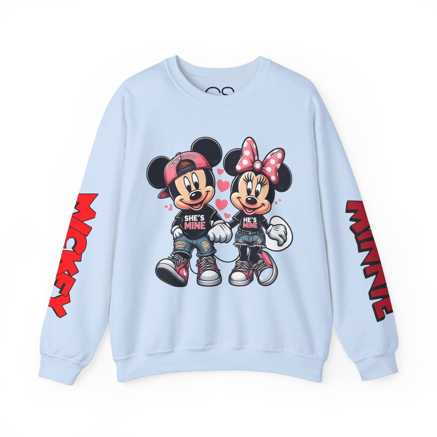 Mickey & Minnie Couples Crewneck Sweatshirt