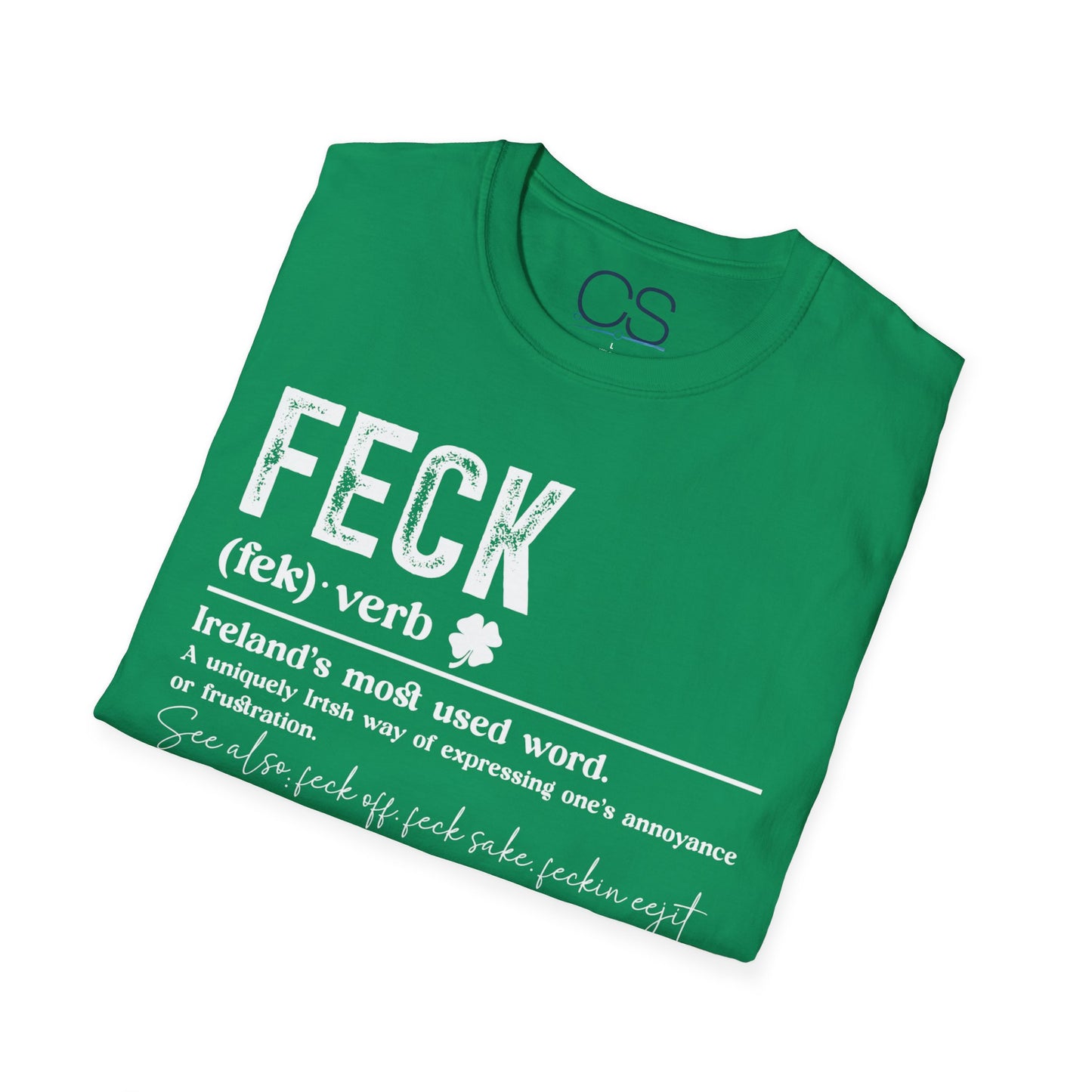 Luck of the Irish Shamrock Unisex Softstyle T-Shirt