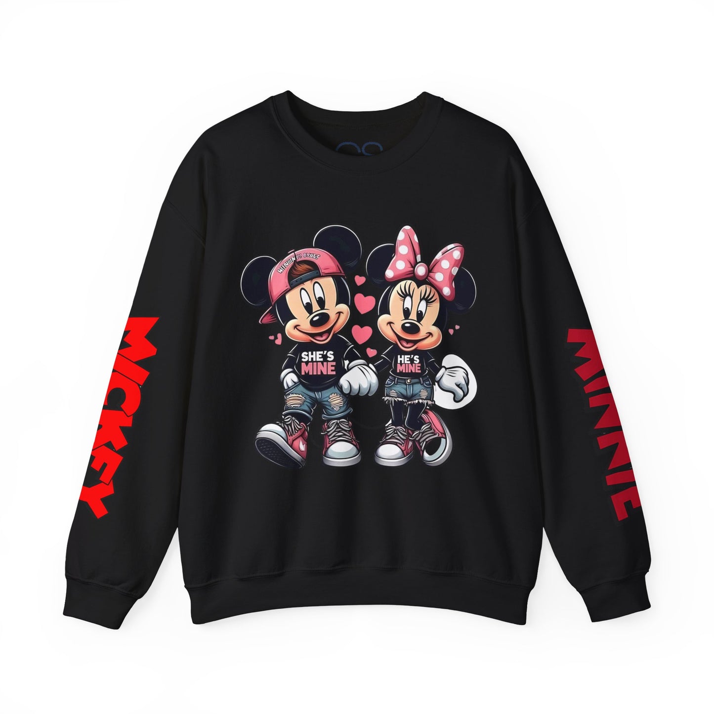 Mickey & Minnie Couples Crewneck Sweatshirt