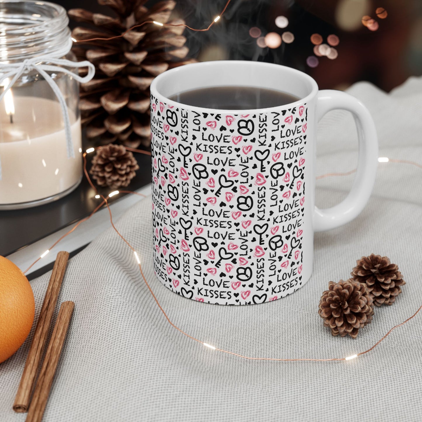 Love & Kisses Ceramic Mug