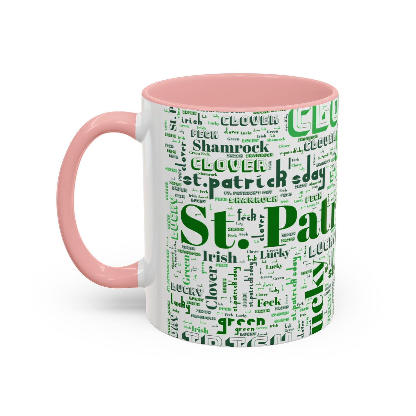 Irish St. Patrick's Day Word Art Mug