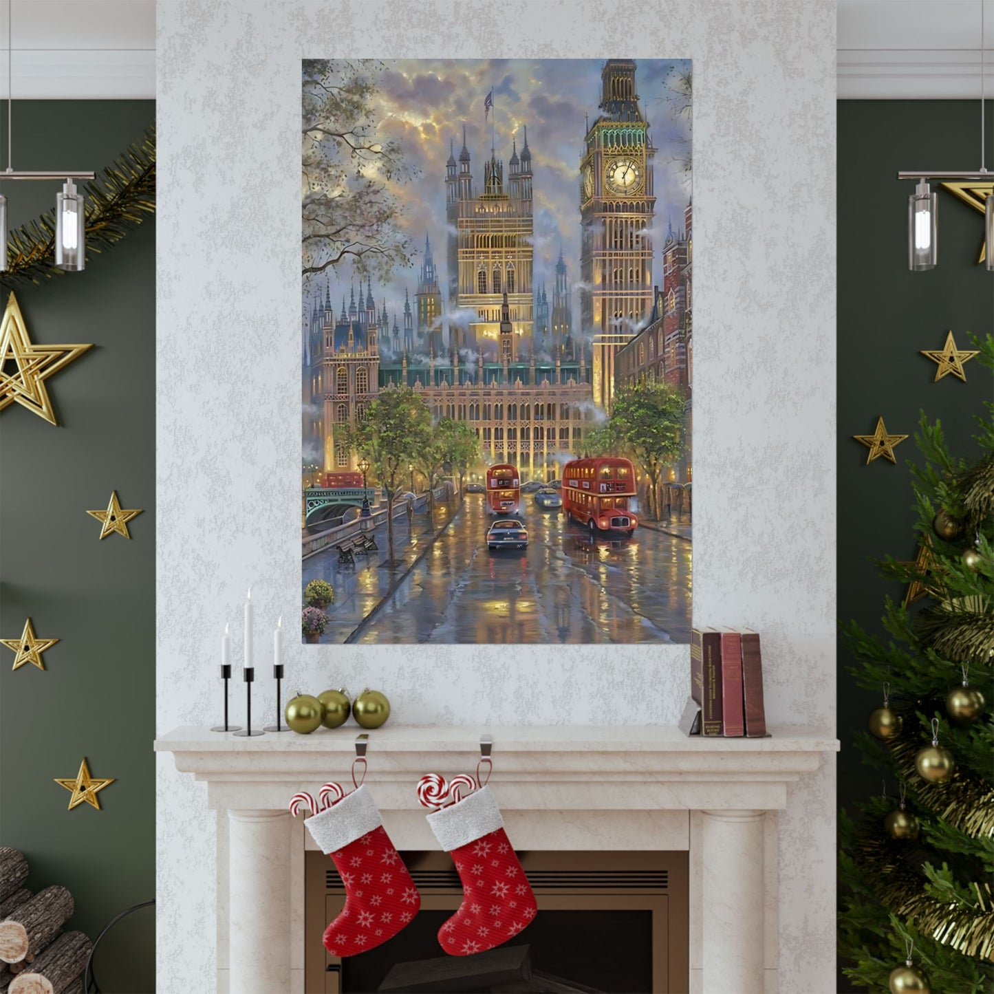London Fog Matte Vertical Poster