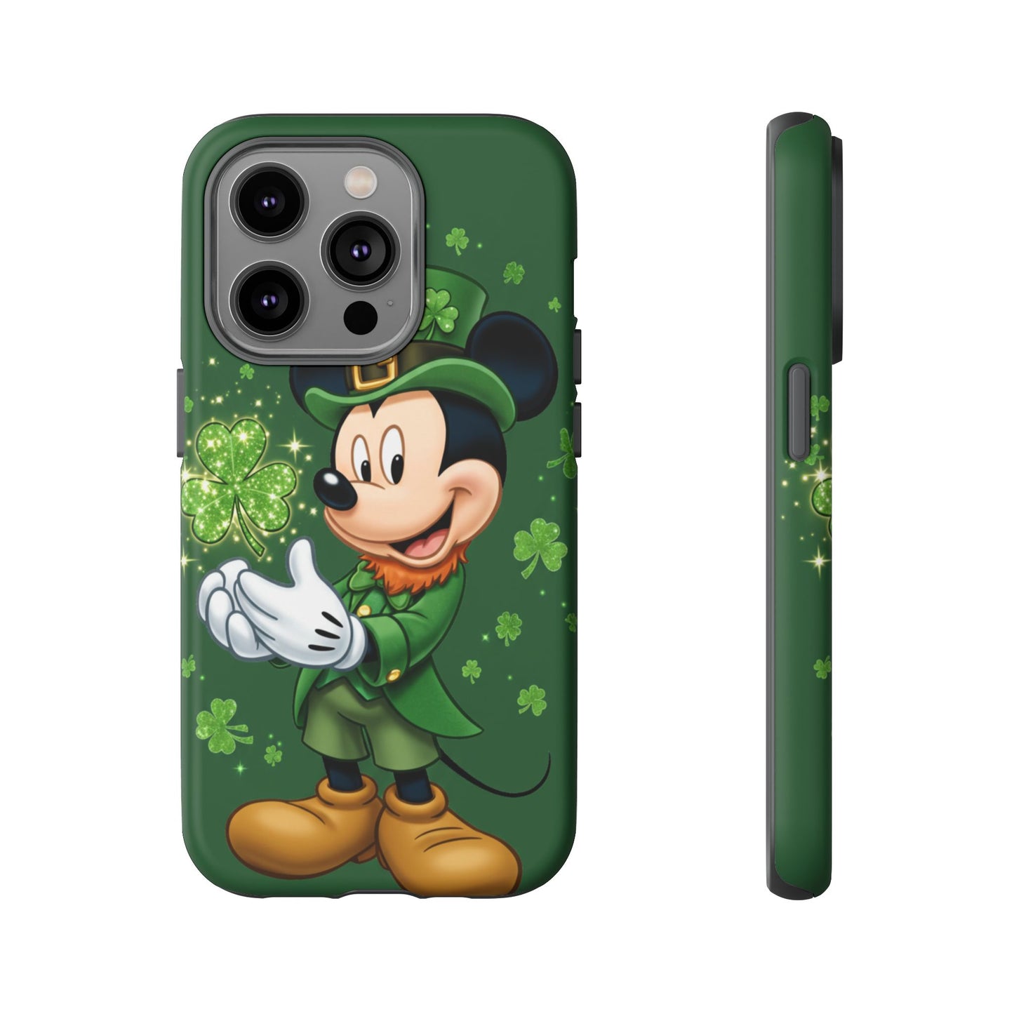 Disney Mickey Shamrock Durable Phone Case