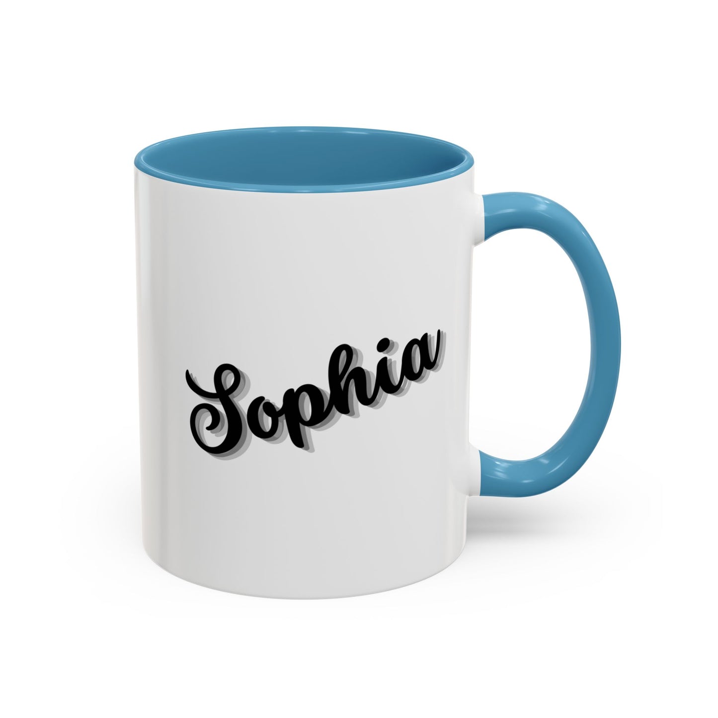 Custom "You Are Loved" Valentine's Day Color Mug with Personalized Name