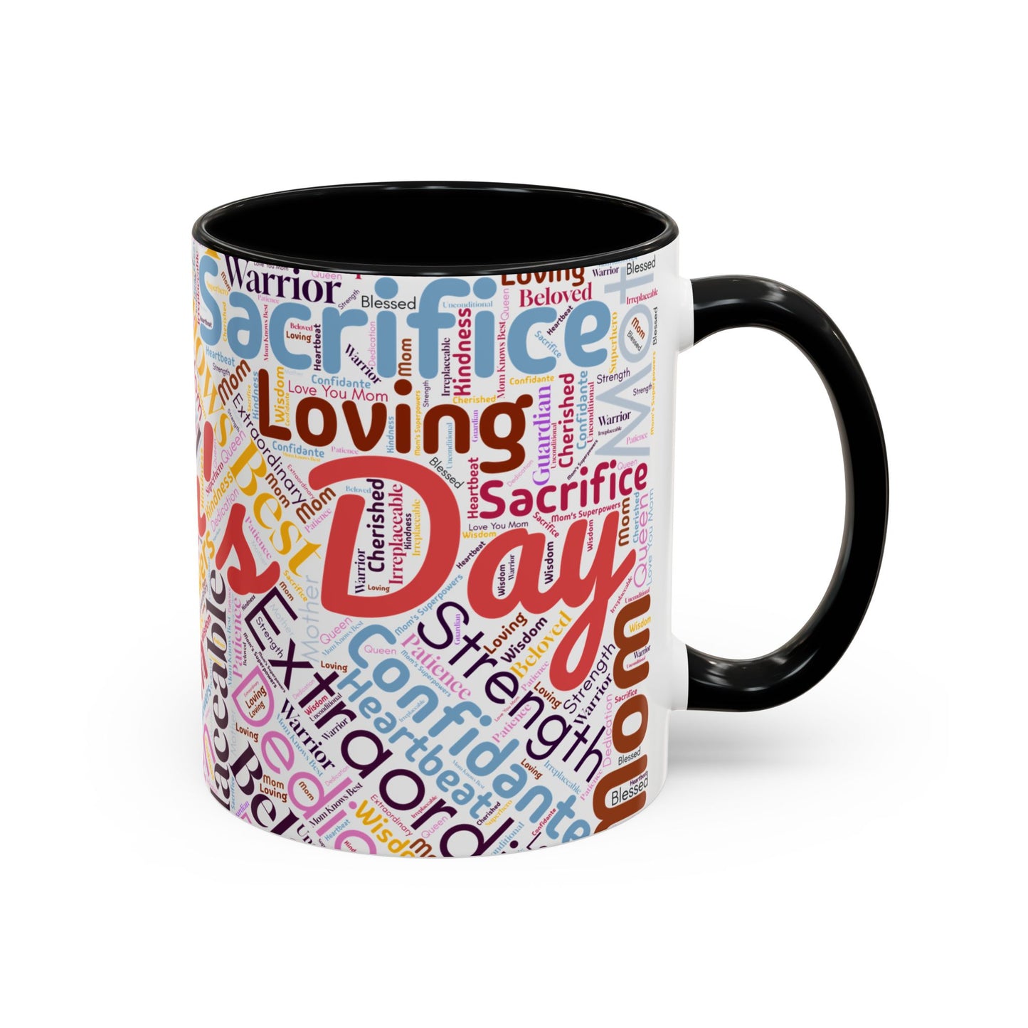Colorful Mother's Day Word Art Mug