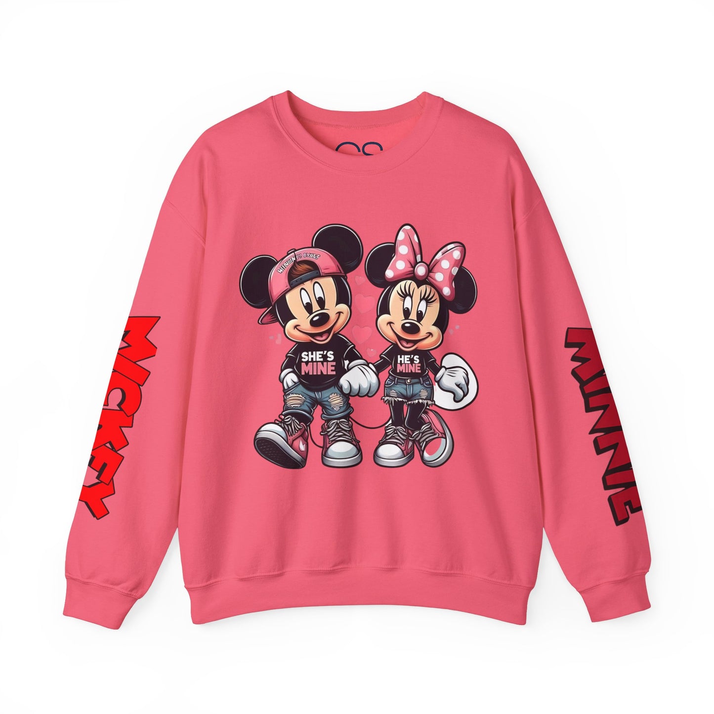 Mickey & Minnie Couples Crewneck Sweatshirt
