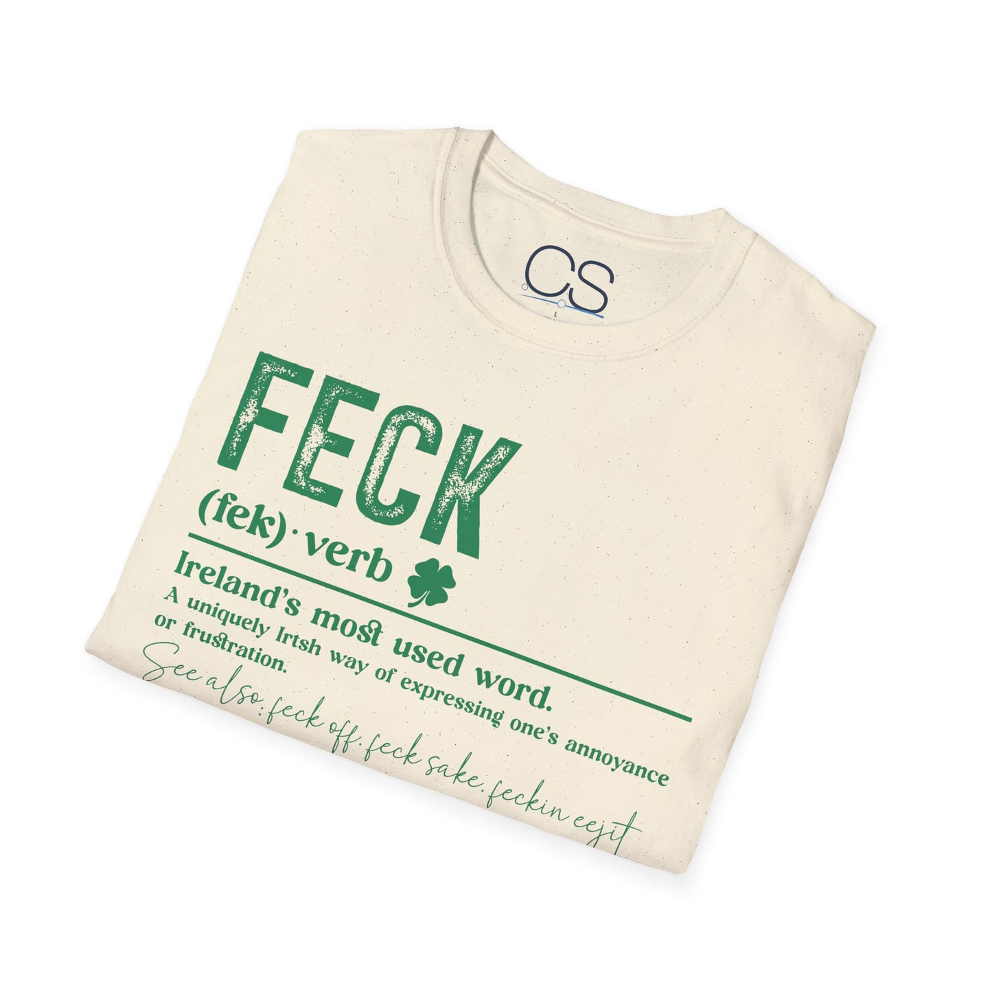 Luck of the Irish Shamrock Unisex Softstyle T-Shirt