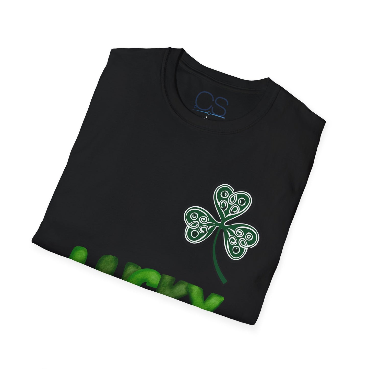 Double-Sided St. Patrick's Day Irish Shamrock Unisex Softstyle T-Shirt