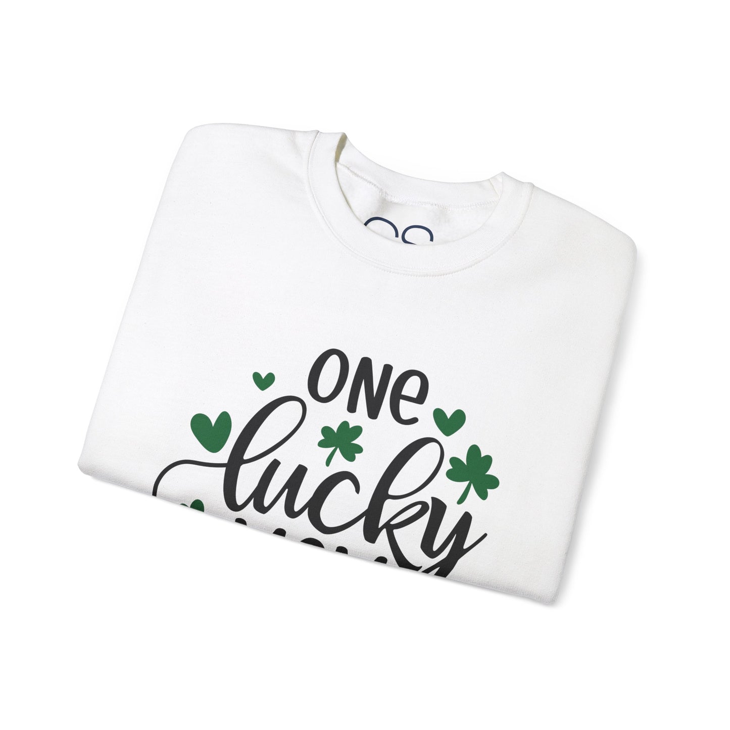 Personalized One Lucky Mom St. Patricks Day Sweatshirt