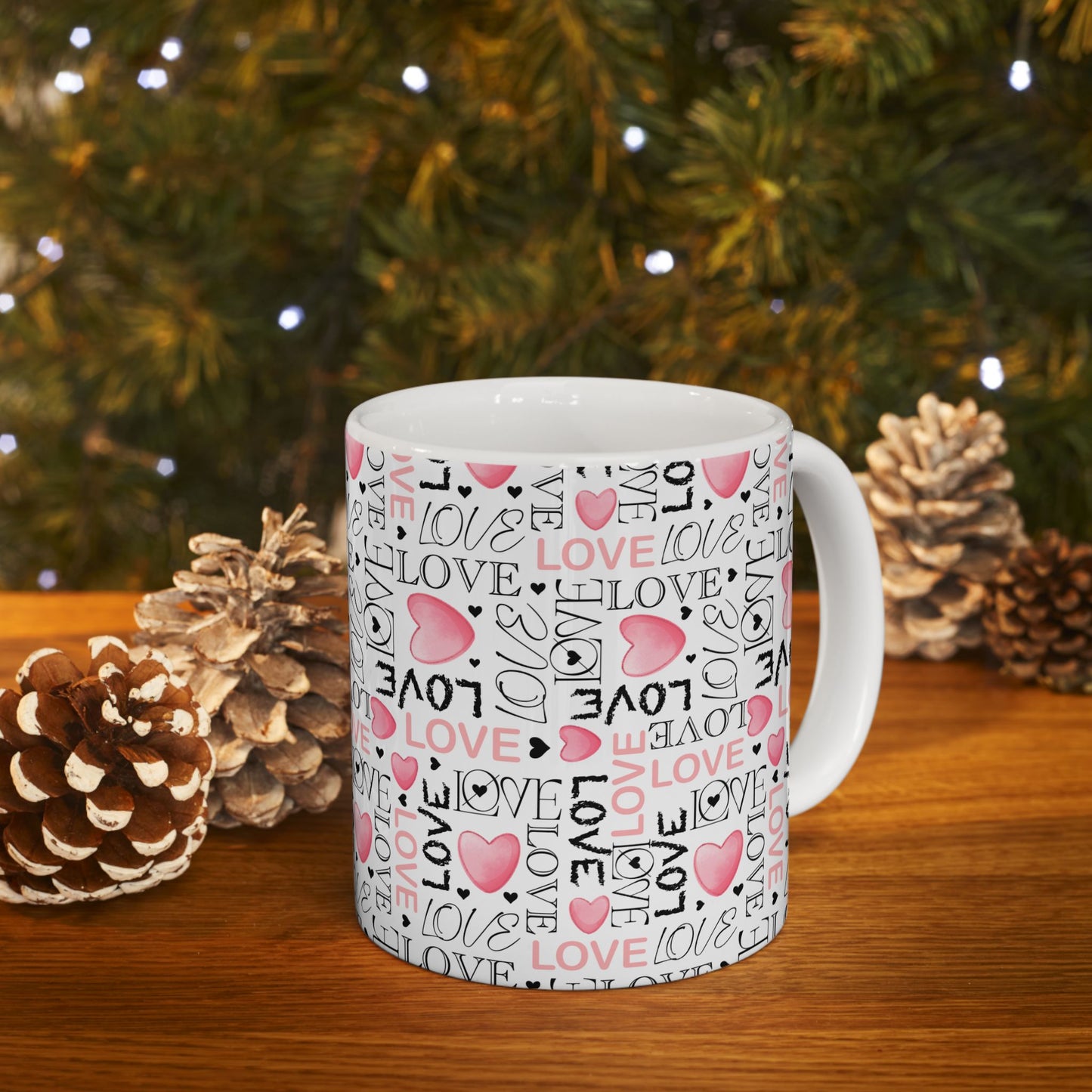 Watercolor XOXO Love Mug