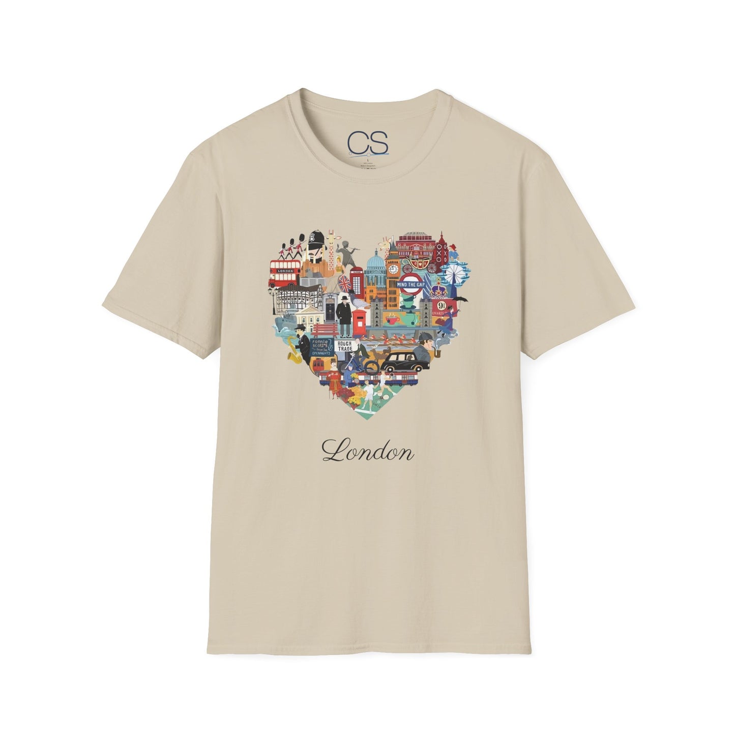London Heart Collage T-Shirt