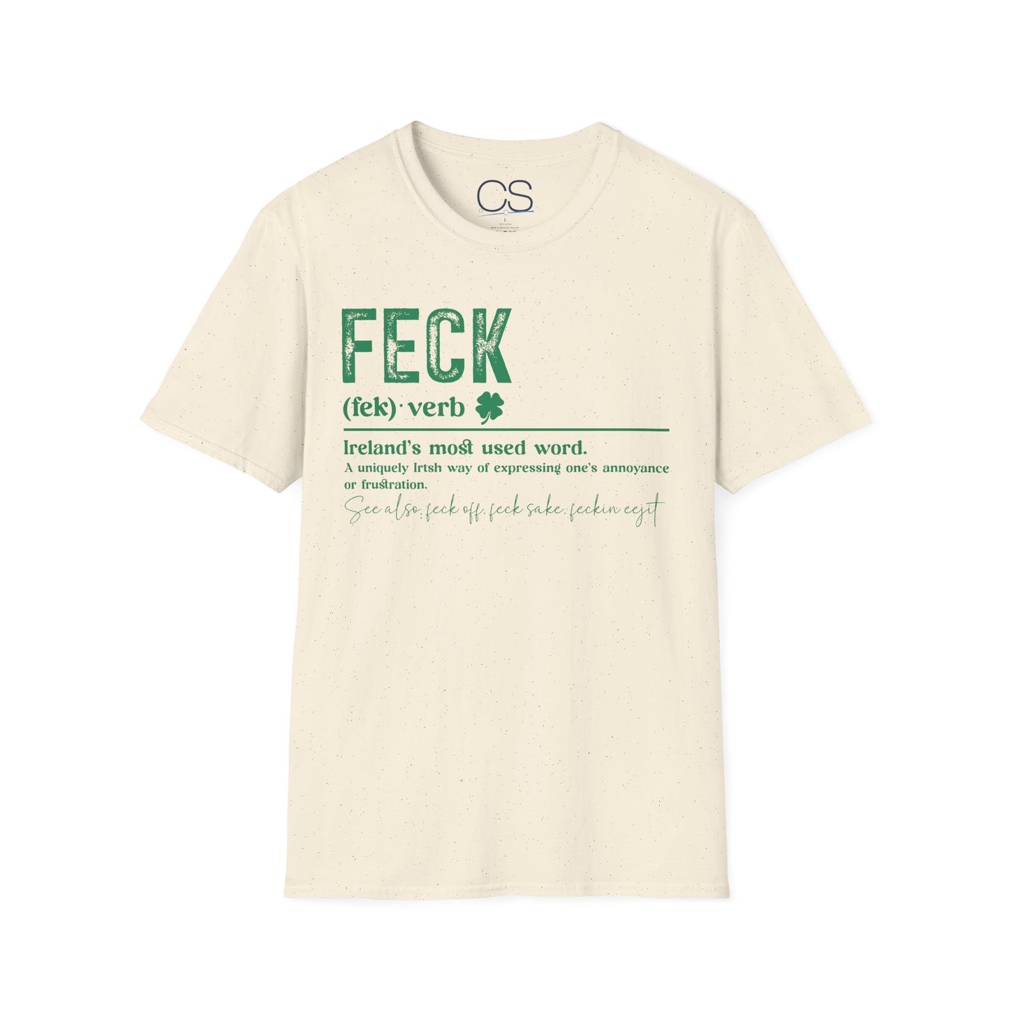 Luck of the Irish Shamrock Unisex Softstyle T-Shirt
