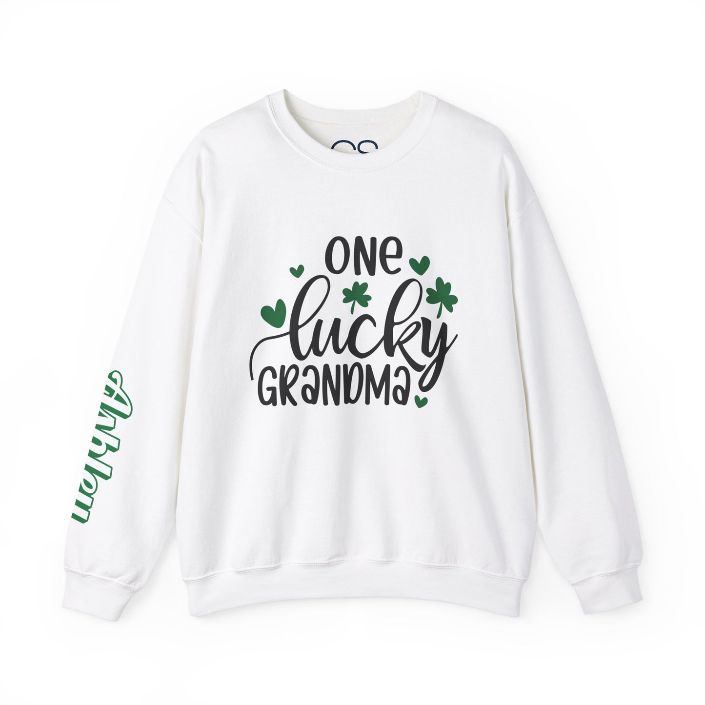 Personalized One Lucky Grandma St. Patricks Day Sweatshirt