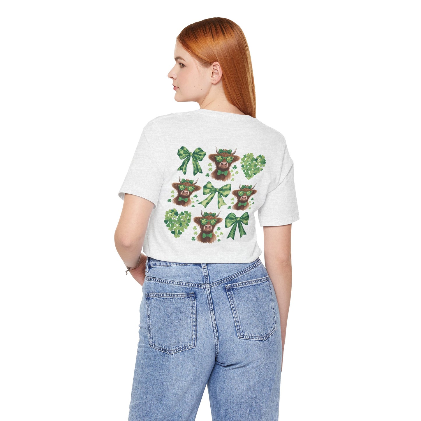Highland Cow St. Patrick's Day T-Shirt