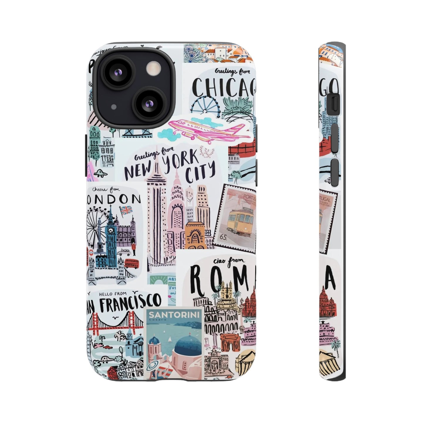 Wanderlust Travel-Themed Durable Phone Case